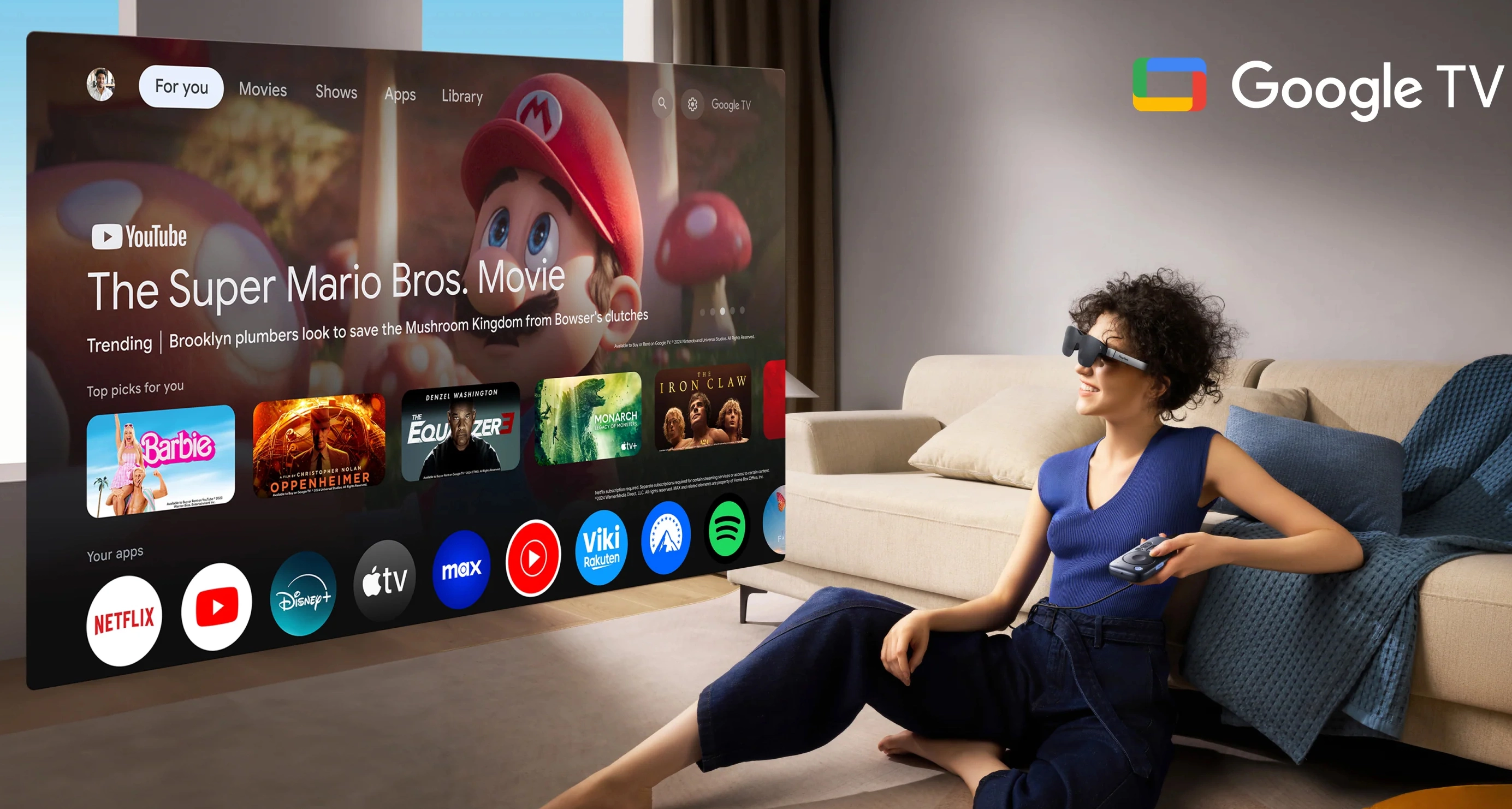 Очки дополненной реальности TCL RayNeo Air 2S